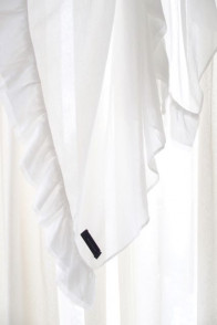 Ruffled Cotton Stole