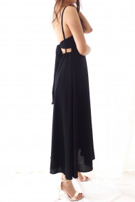 Marielle back ribbon dress